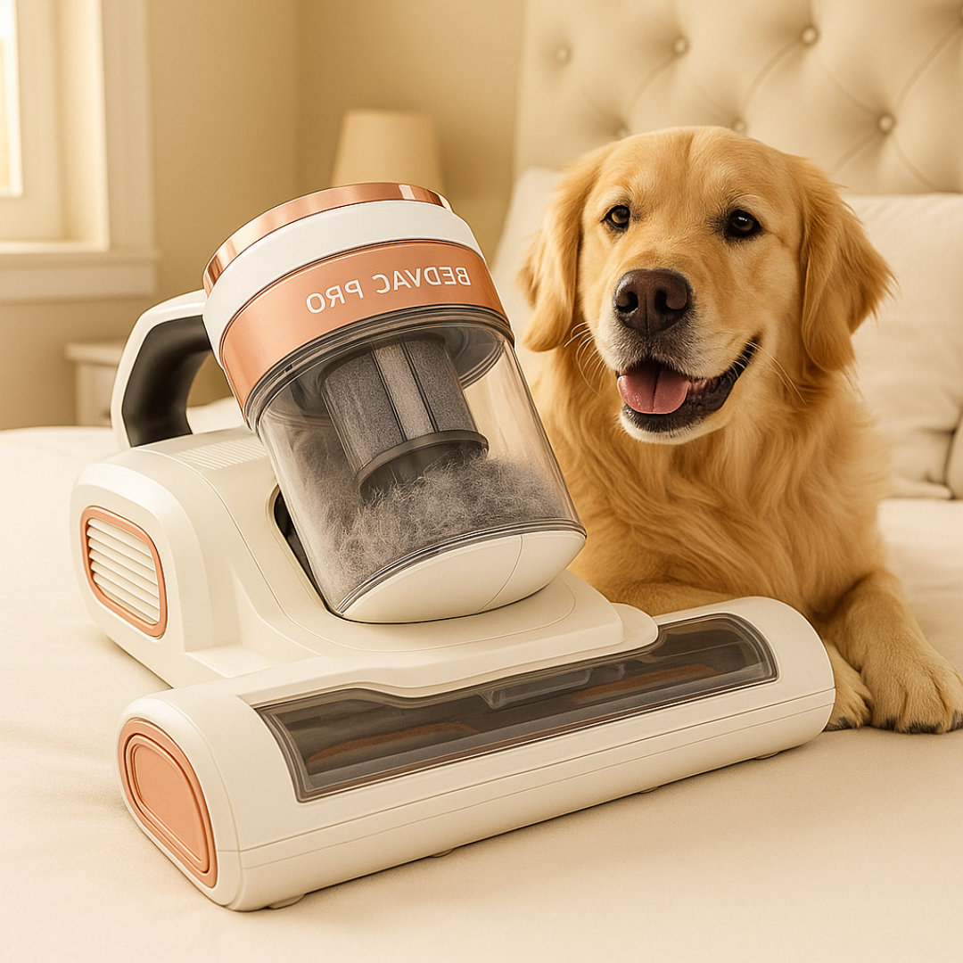BedVac Pro™ Mattress Cleaner Vacuum – UV-C, HEPA, Dust Mite & Bed Bug